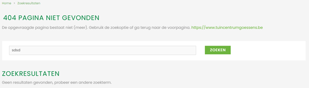 Voorbeeld 404-pagina