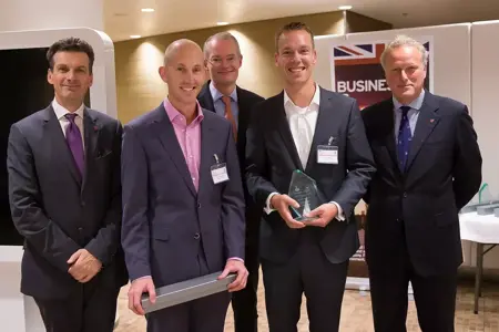 Garden Connect wint UKTI Investment Award