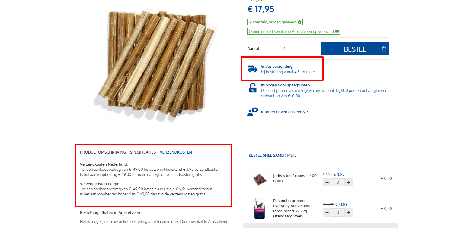 Herinnering verlaten winkelwagen webshop