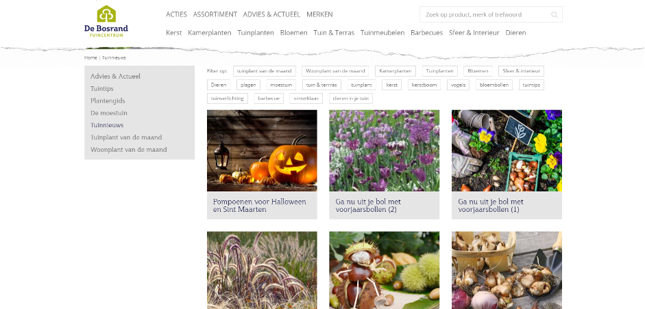 Wat voor nieuwsberichten levert Garden Connect aan klanten? Wat voor nieuwsberichten levert Garden Connect aan klanten?
